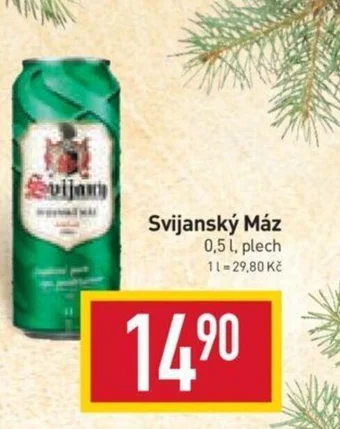 Billa Svijanský Máz 0,5 L nabídka