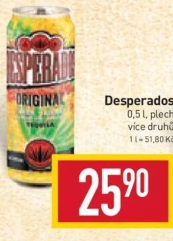 Billa Desperados 0,5 L nabídka