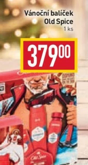 Billa Vánoční balíček Old Spice nabídka