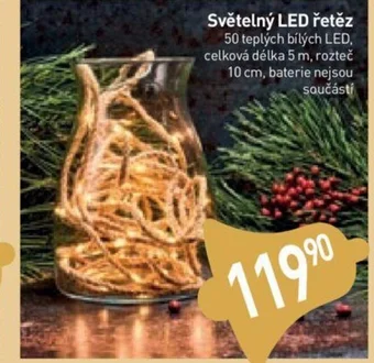 Billa Světelný LED řetěz nabídka