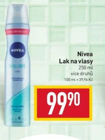 Billa Nivea Lak na vlasy nabídka