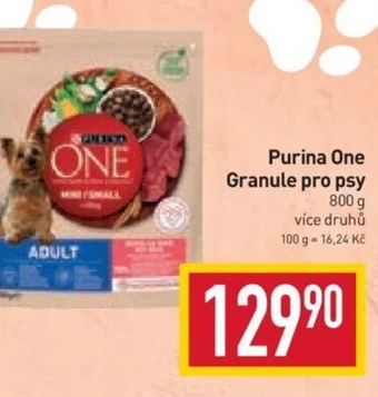 Billa Purina One Granule pro psy nabídka