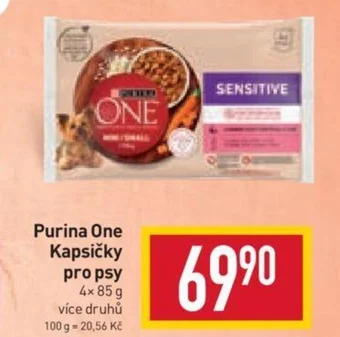 Billa Purina One Kapsičky pro psy nabídka