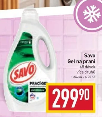 Billa Savo Gel na praní nabídka