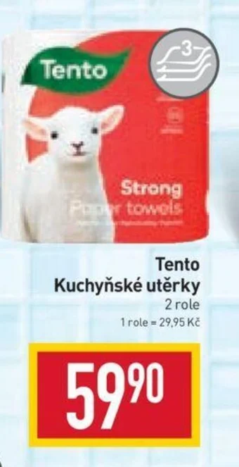 Billa Tento Kuchyňské utěrky nabídka