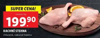 Lidl Kachní stehna, cena za 1 kg nabídka