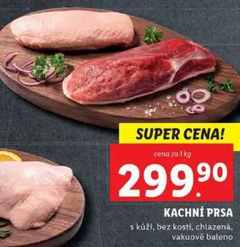 Lidl Kachní prsa, cena za 1 kg nabídka