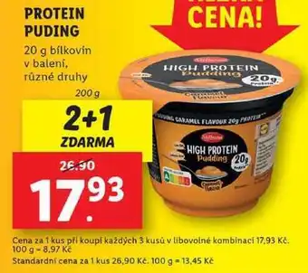 Lidl Protein puding, 200 g nabídka