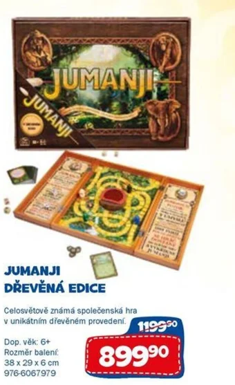 Sparkys JUMANJI DŘEVĚNÁ EDICE nabídka