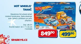 Sparkys HOT WHEELS TAHAČ nabídka