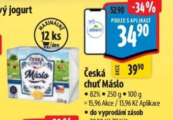 Albert Česká chuť' Máslo nabídka