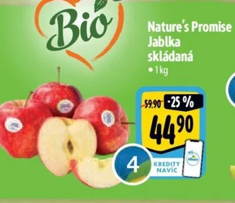 Albert Nature's Promise Jablka skládaná nabídka