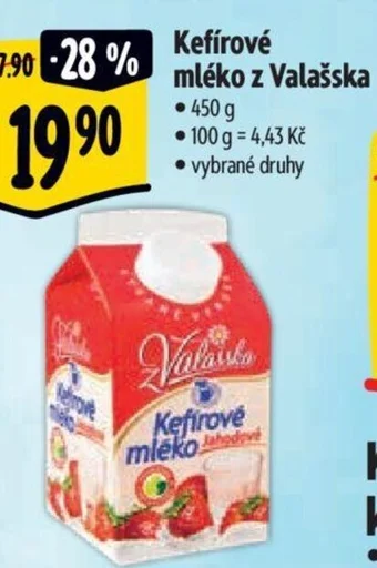 Albert Kefírové mléko z Valašska nabídka