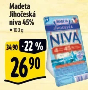 Albert Madeta Jihočeská niva 45% nabídka