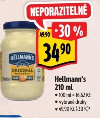 Albert Hellmann's 210 ml nabídka