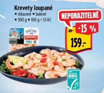 Albert Krevety loupané nabídka