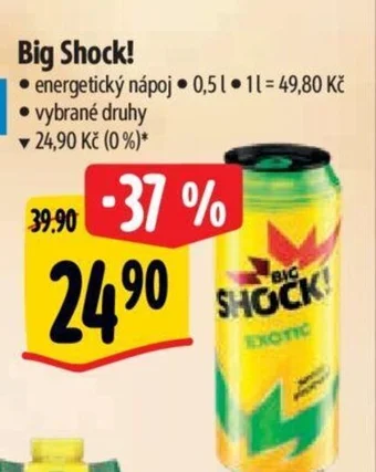 Albert Big Shock 0.5 l. nabídka