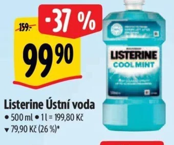 Albert Listerine Ústní voda nabídka