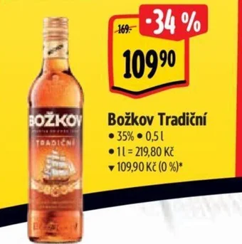 Albert Božkov Tradiční nabídka