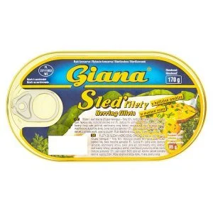 Billa Giana sleď filety 170g, vybrané druhy nabídka