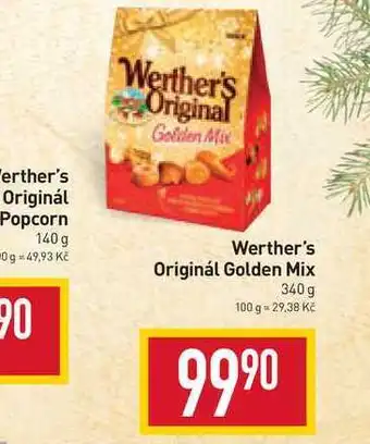 Billa Werther's originál golden mix 340 g nabídka