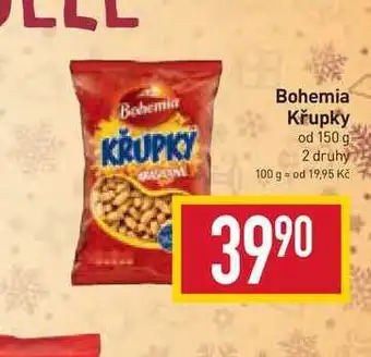 Billa Bohemia křupky od 150 g nabídka