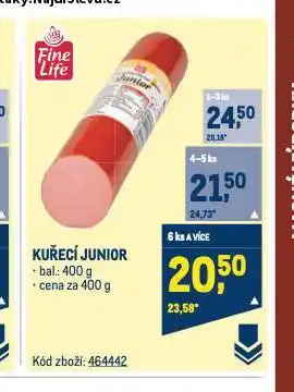 Makro Kuřecí junior nabídka