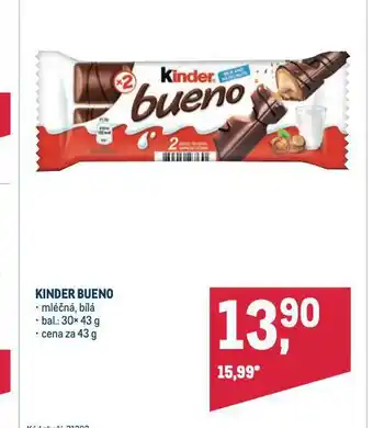 Makro Kinder bueno nabídka