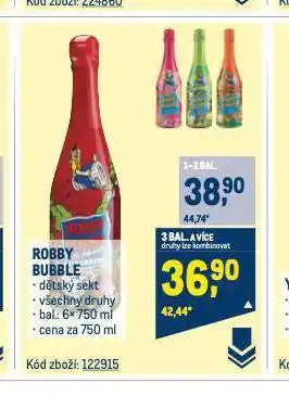 Makro Robby bubble nabídka