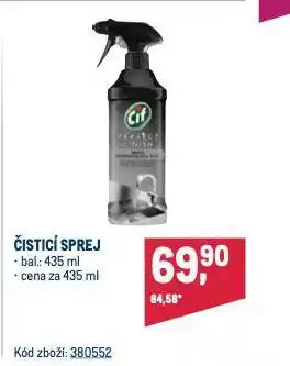 Makro Cif čisticí sprej nabídka