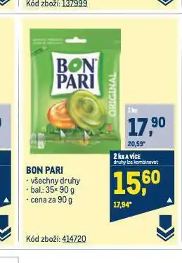Makro Bon pari nabídka