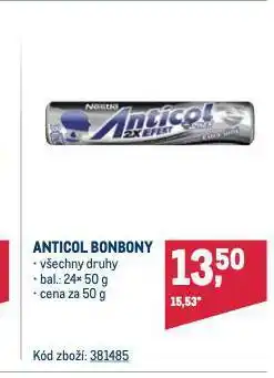 Makro Anticol bonbony nabídka