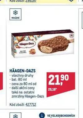 Makro Haagen-dazs zmrzlina nabídka