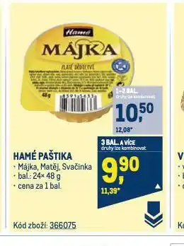Makro Hamé paštika nabídka