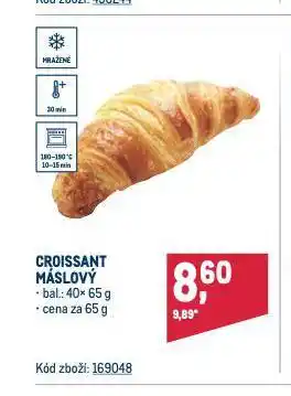 Makro Croissant máslový nabídka