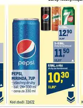 Makro Pepsi nabídka