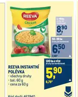 Makro Instantní nudle reeva nabídka
