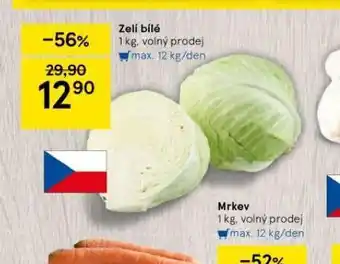 Tesco Zelí bílé nabídka
