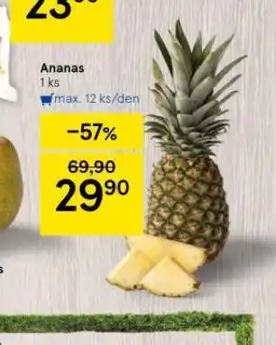 Tesco Ananas nabídka