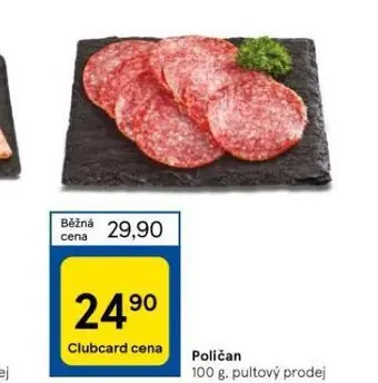 Tesco Poličan nabídka