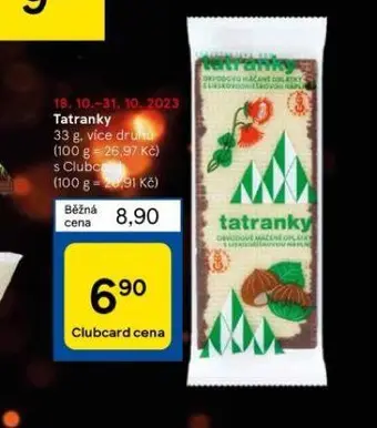 Tesco Tatranky nabídka