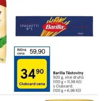 Barilla těstoviny