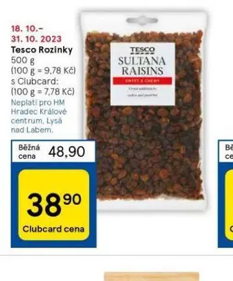 Tesco Tesco rozinky nabídka