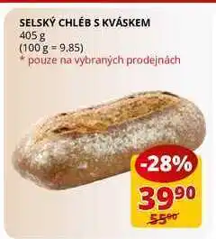 Flop Selský chléb s kváskem 405 g nabídka