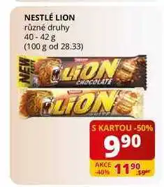 Flop Nestlé lion různé druhy 40-42 g nabídka