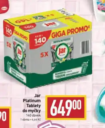 Billa Jar tablety do myčky nabídka