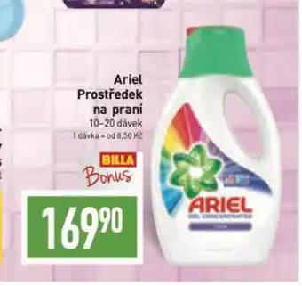 Billa Ariel prací prostředek nabídka