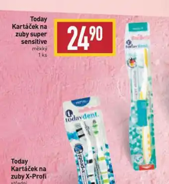 Billa Today kartáček na zuby nabídka