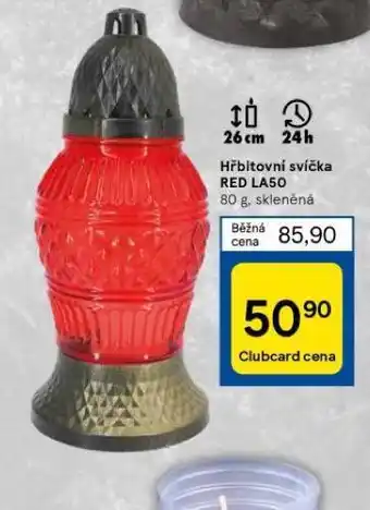 Tesco Hřbitovní svíčka nabídka