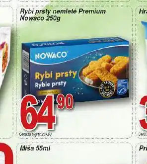 Hruška Nowaco premium rybí prsty nemleté nabídka